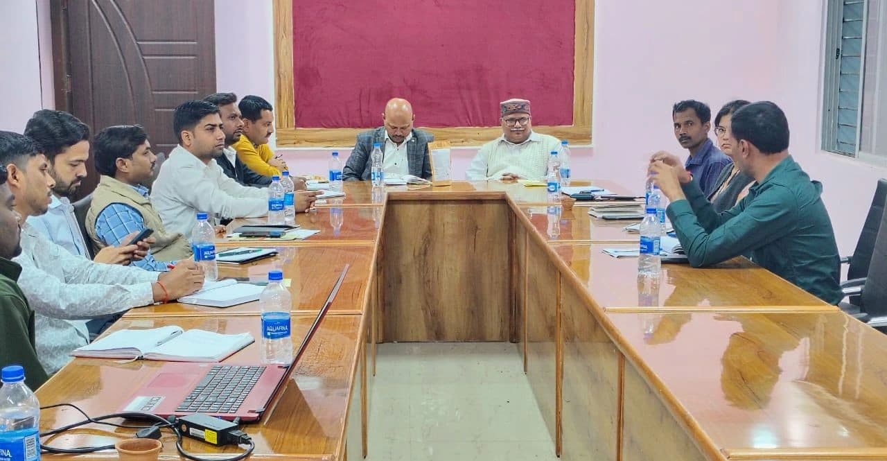 Value-chain review with district officials