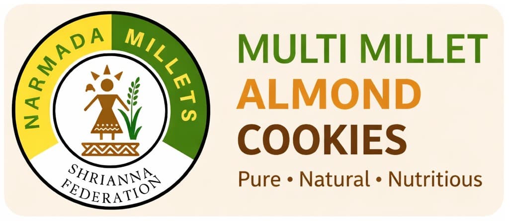 Multi Millet Almond Cookies