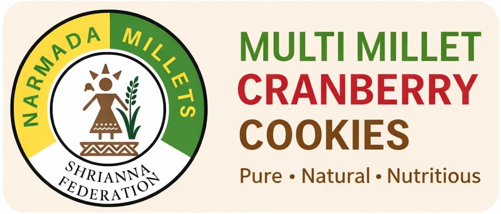Multi Millet Cranberry Cookies